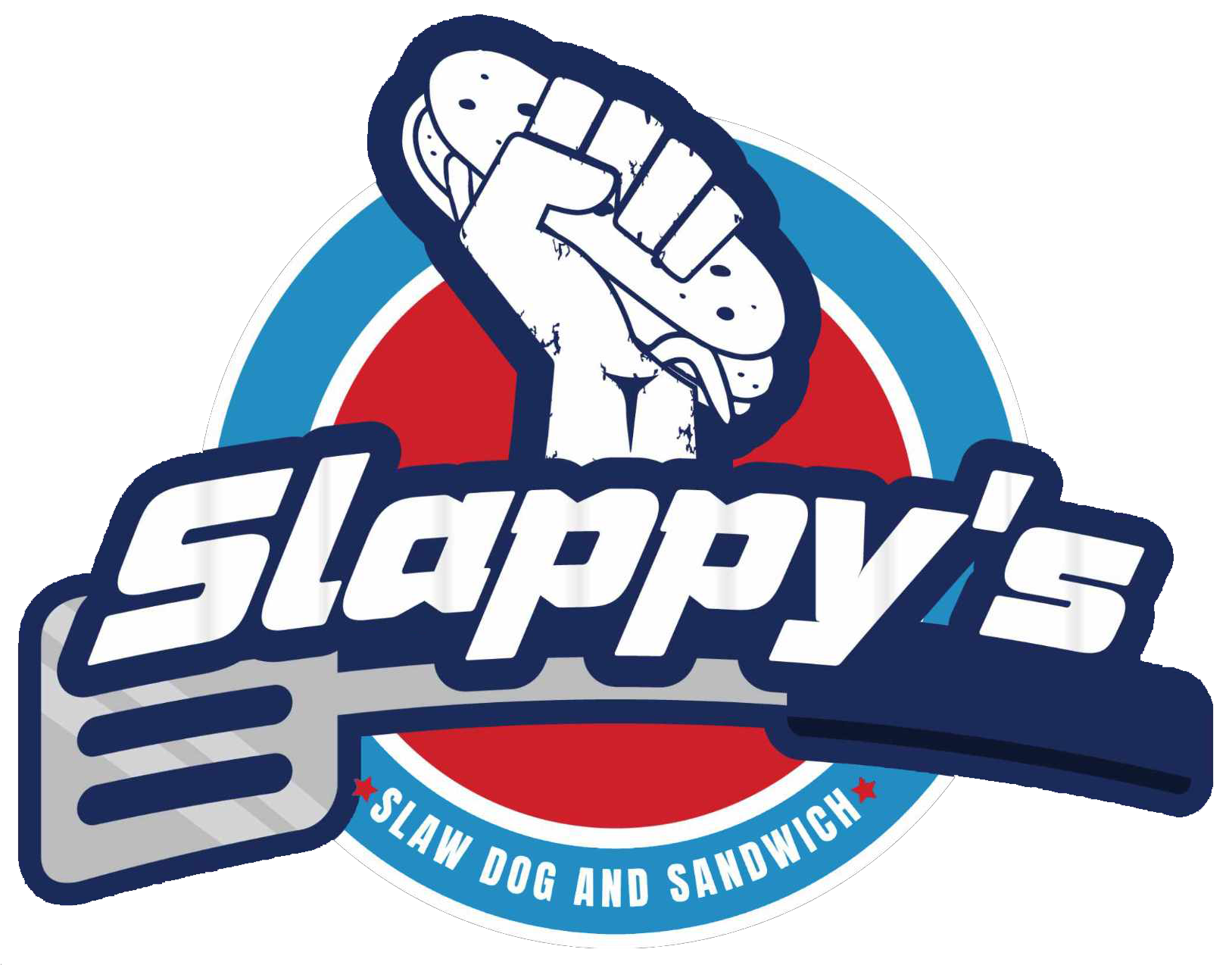 Slappy's Slaw Dog and Sandwich